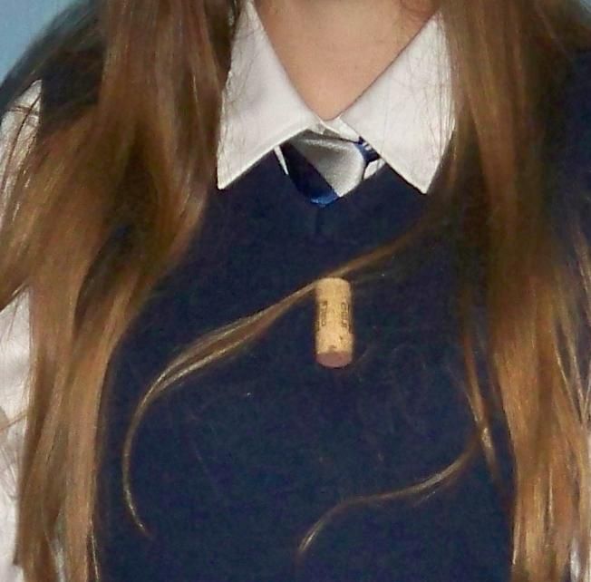 Recycled Luna Lovegood Cork Necklace