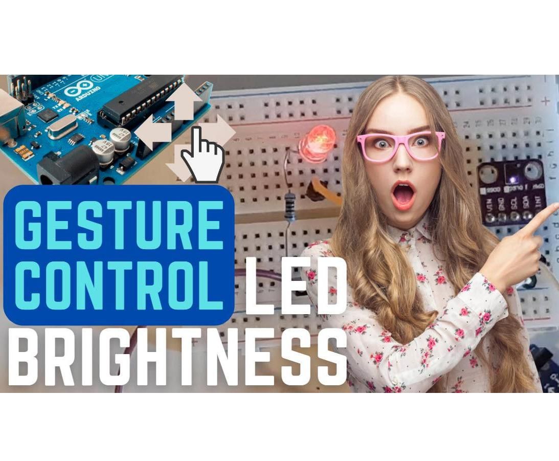 Arduino Gesture Controlled LED Brightness