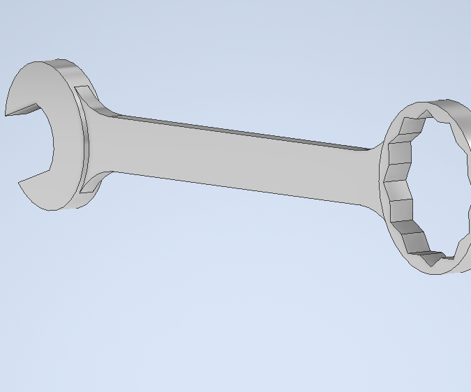 How to Make a Wrench on Auto Desk Inventor 7 Steps Instructables
