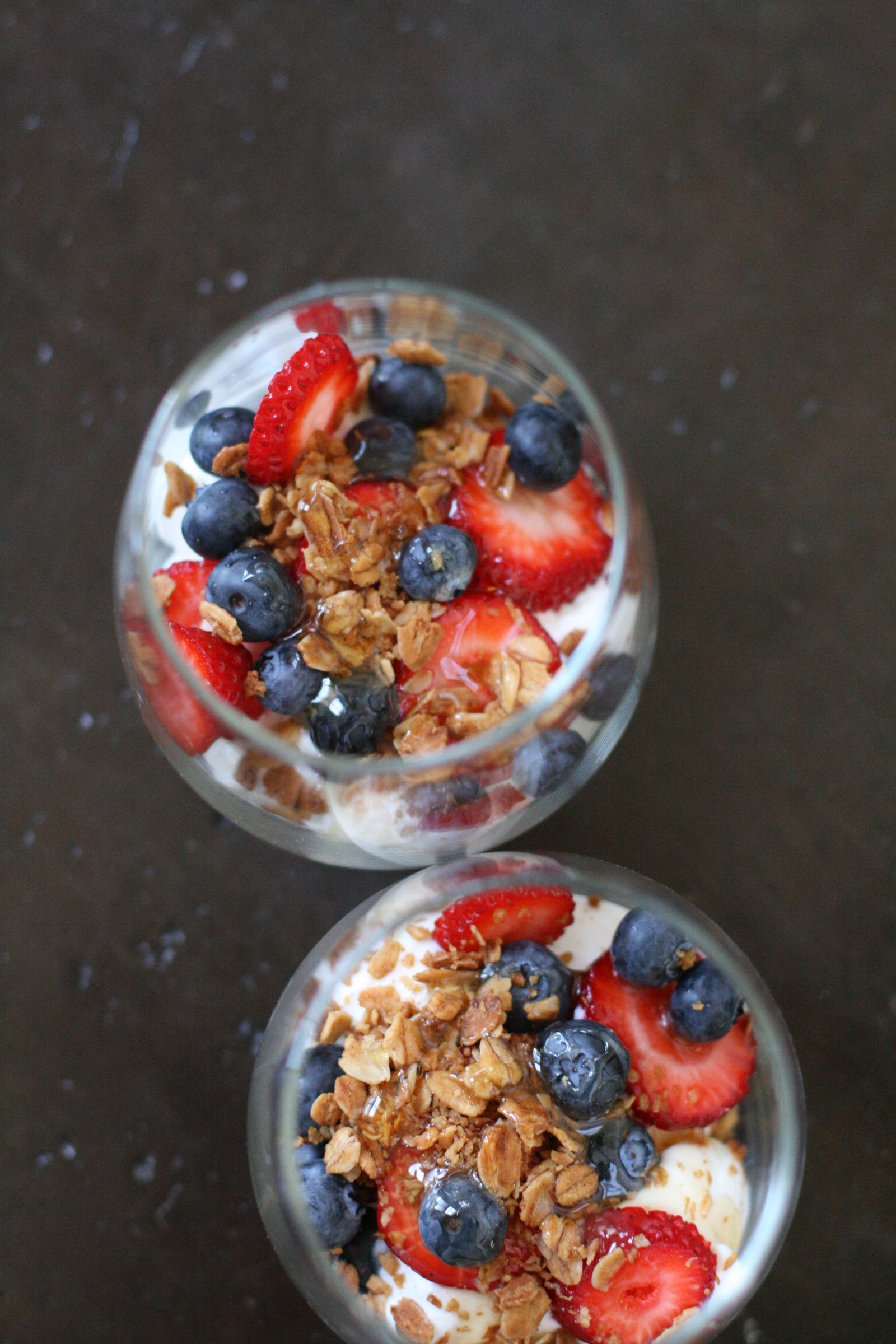 Yogurt Granola Parfaits