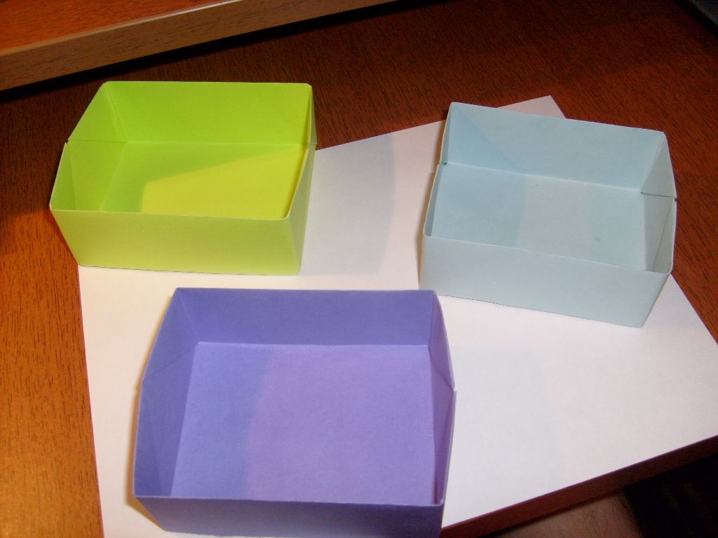 How to Make a Box With Paper 
