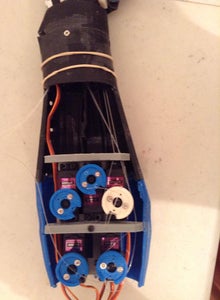 Electronic Parts and Printed Pieces Remaining