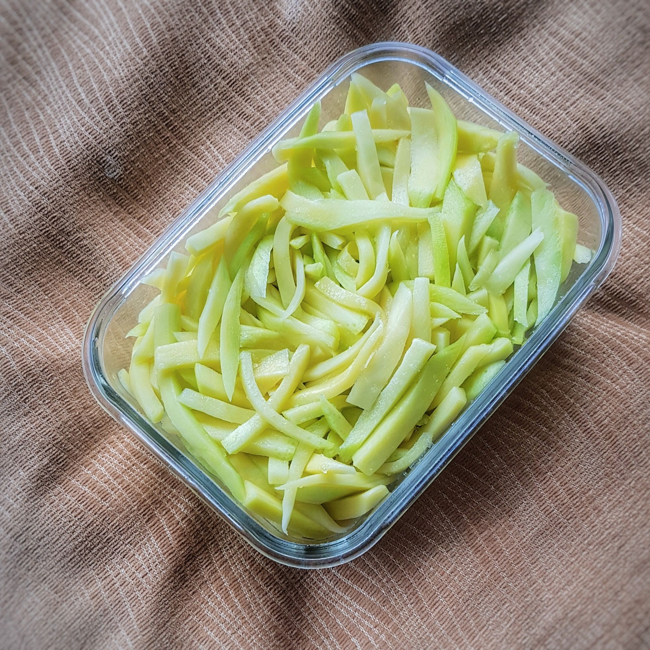 Asian Recipes Crunchy Green Mango Pickles (Jeruk Mangga) 8 Steps