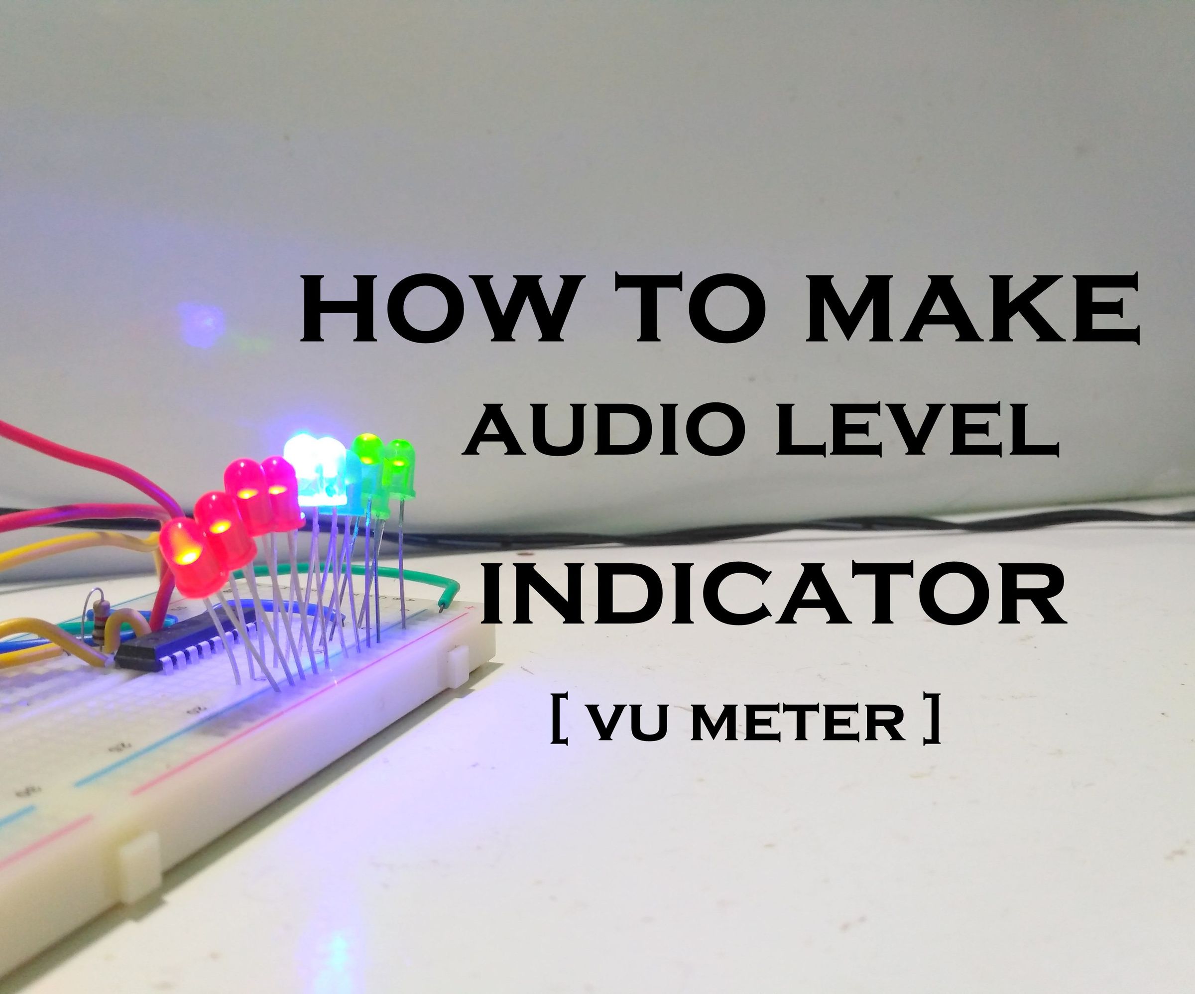 How to Make Audio Level Indicator