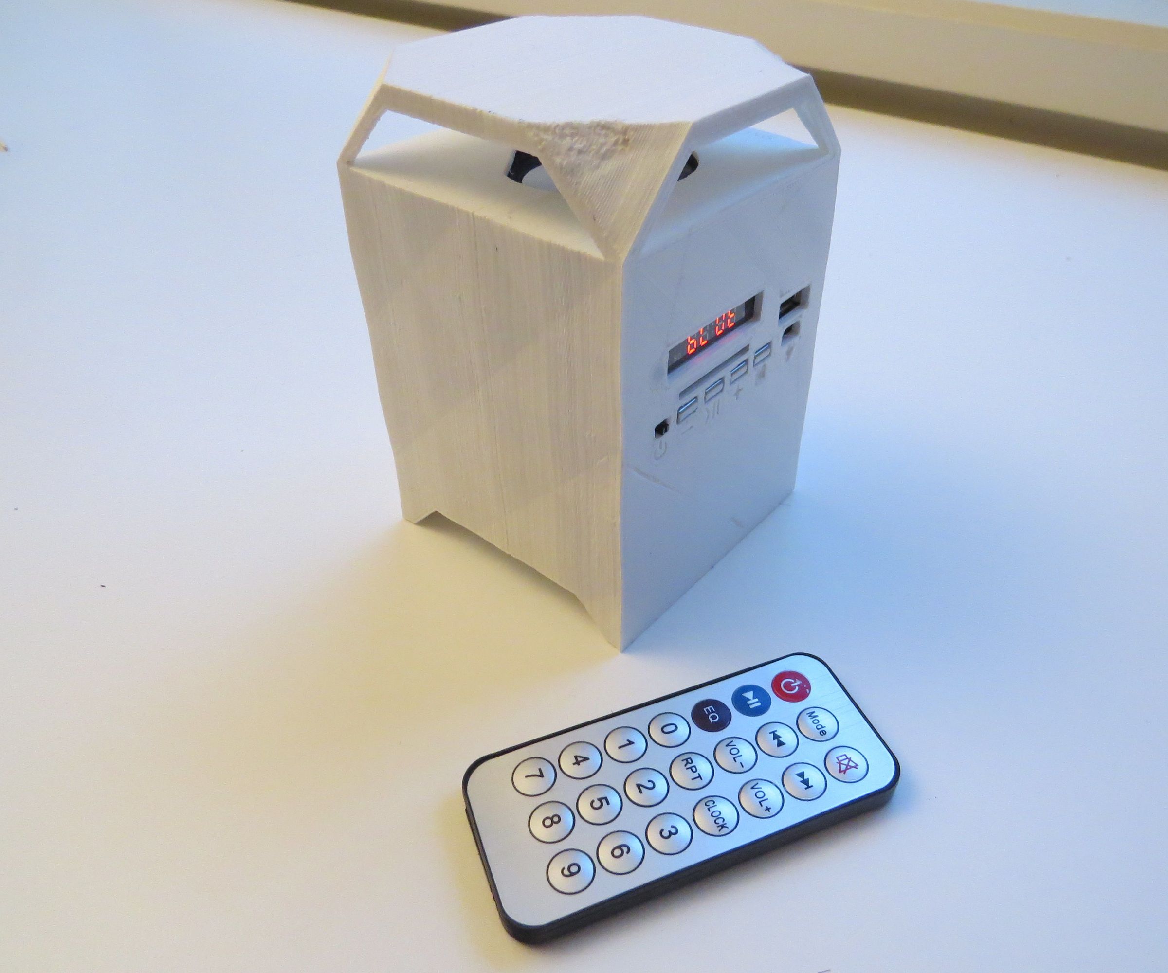 3D Printed Mini Bluetooth Stereo Speaker