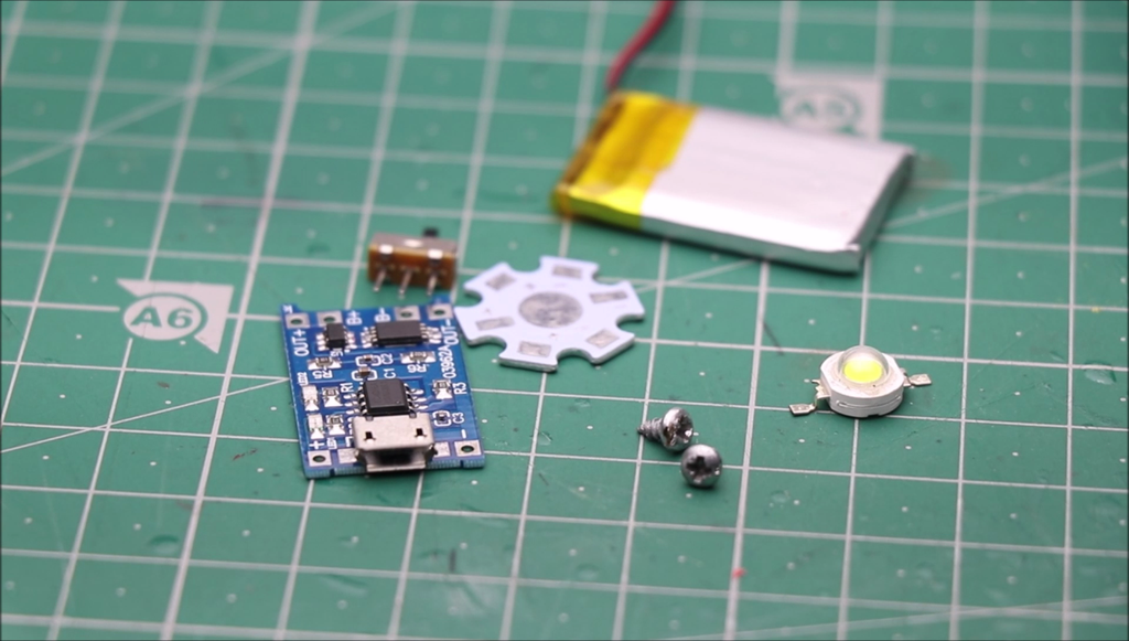 How to Make Mini Rechargeable Powerful LED Light : 8 Steps (with ...