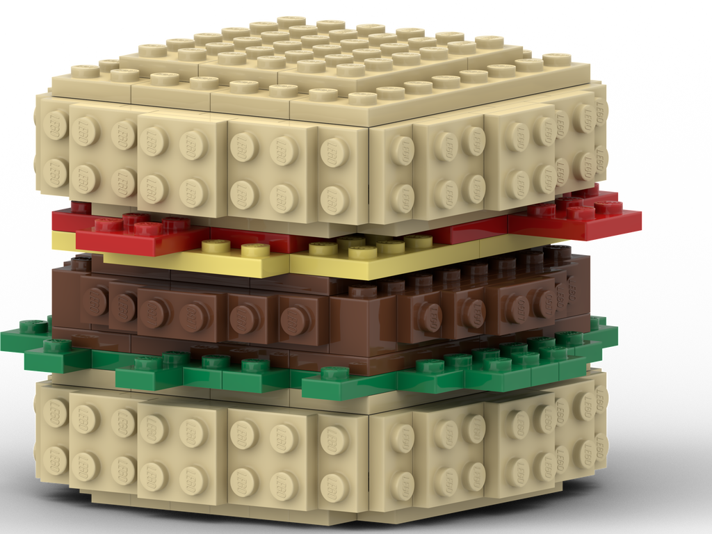 Lego burger top