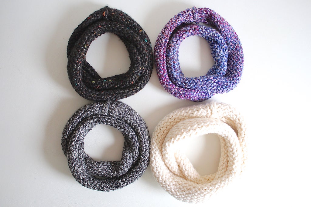 Knitting Loom Infinity Scarf Pattern