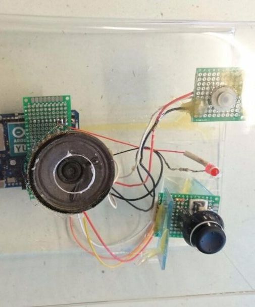 Sine Wave Synth Prototype