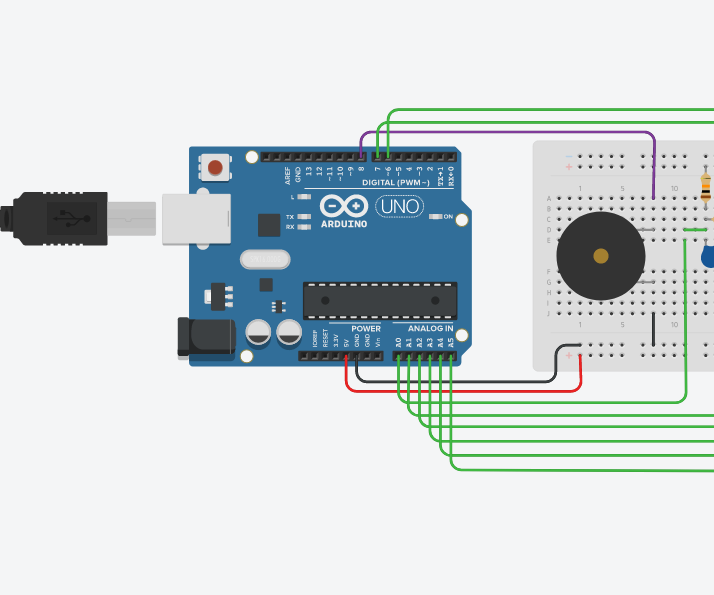 ¡Mini Piano Con Arduino!