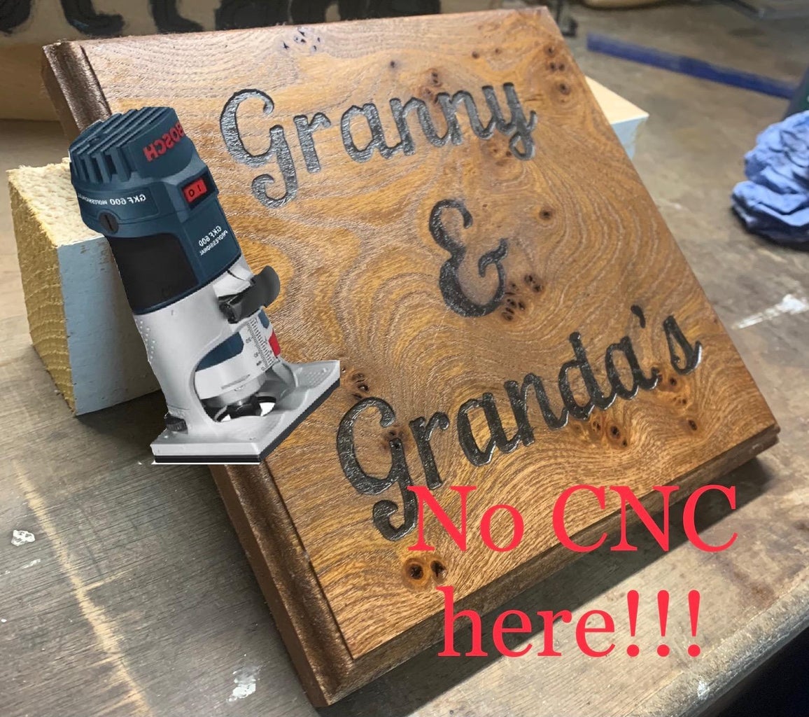 Hand Routing Signs : 5 Steps (with Pictures) - Instructables