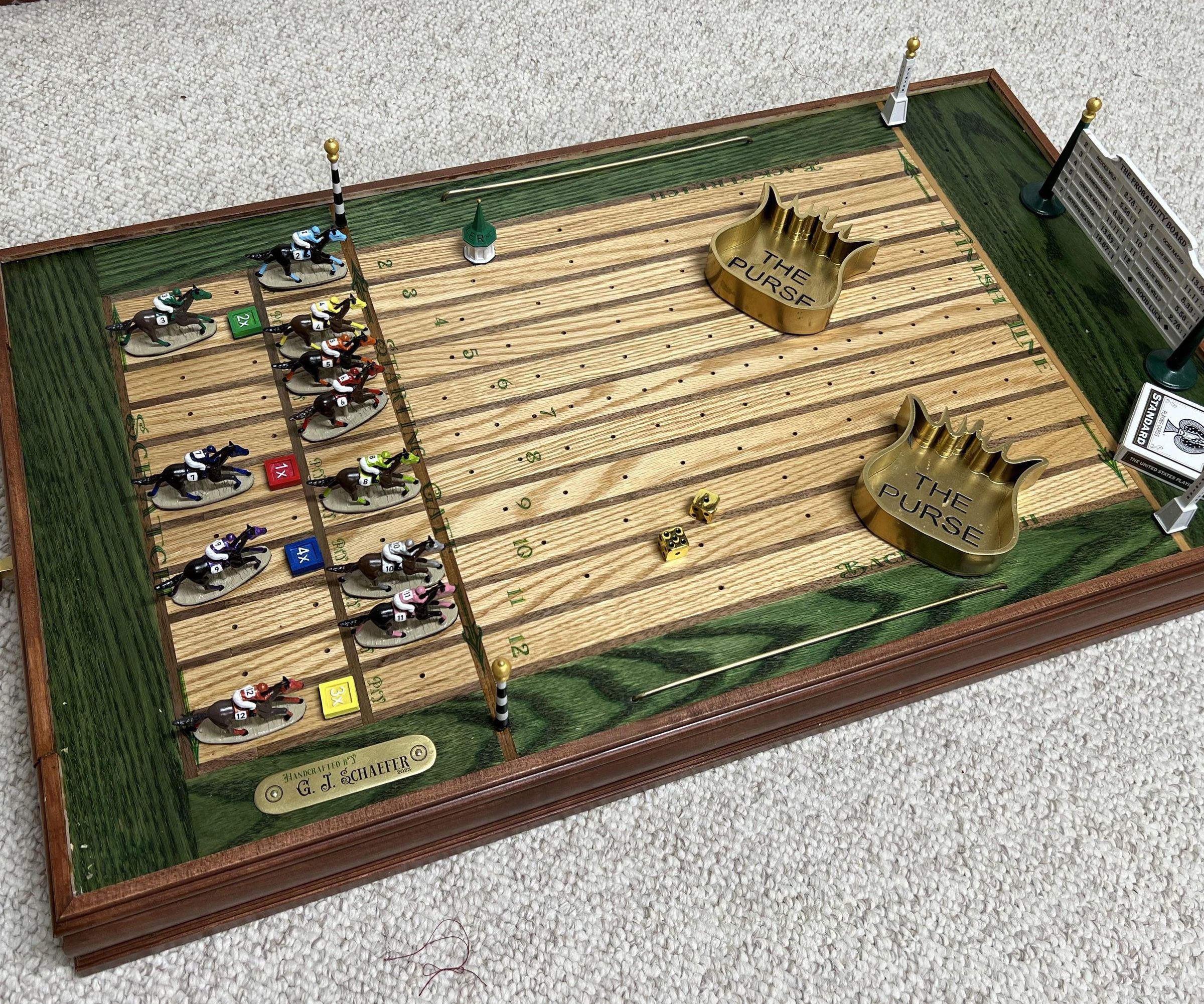 Horse Race Gambling Dice Game