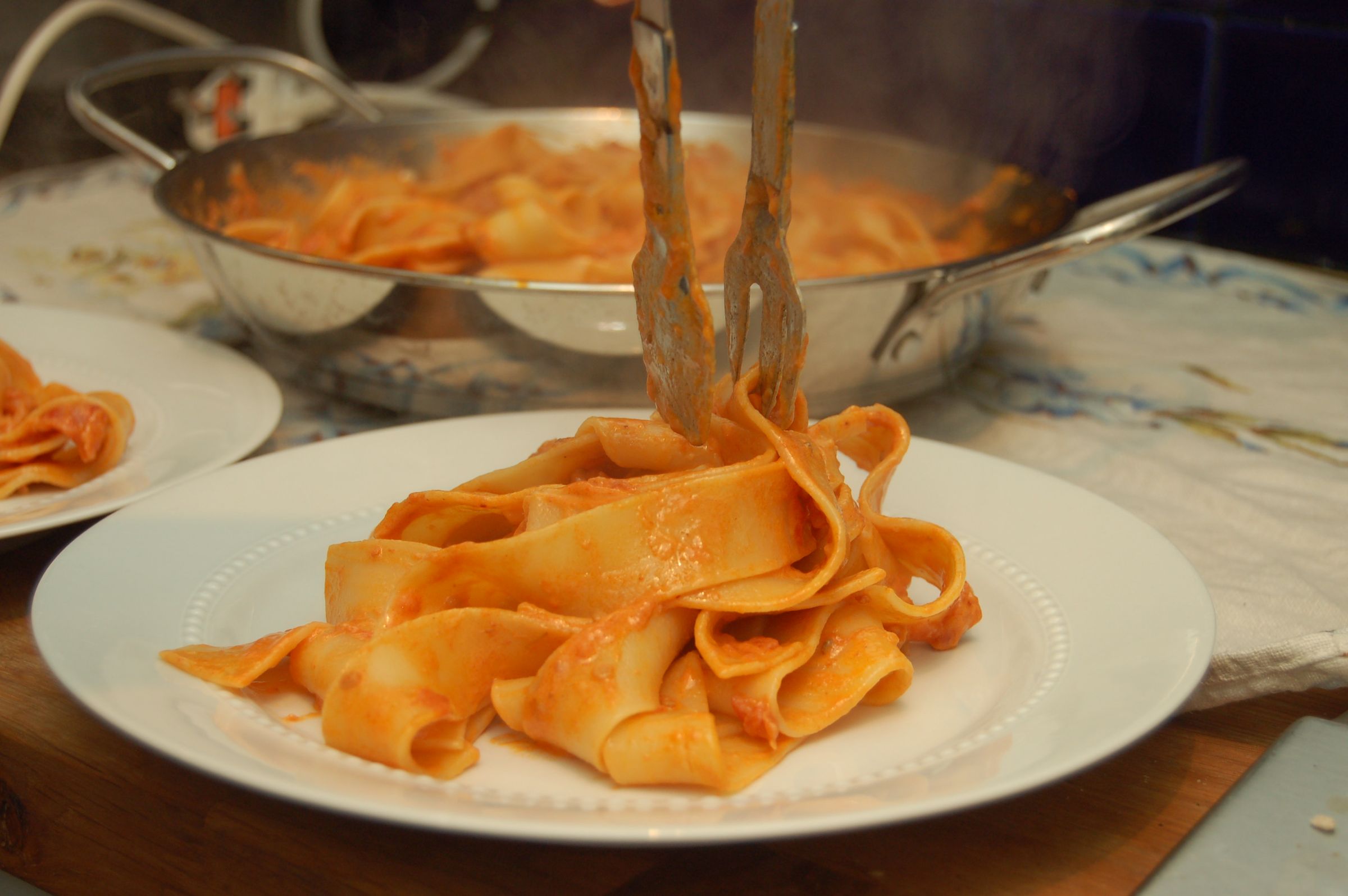 Chorizo, Mascarpone and Tomato Pasta Sauce