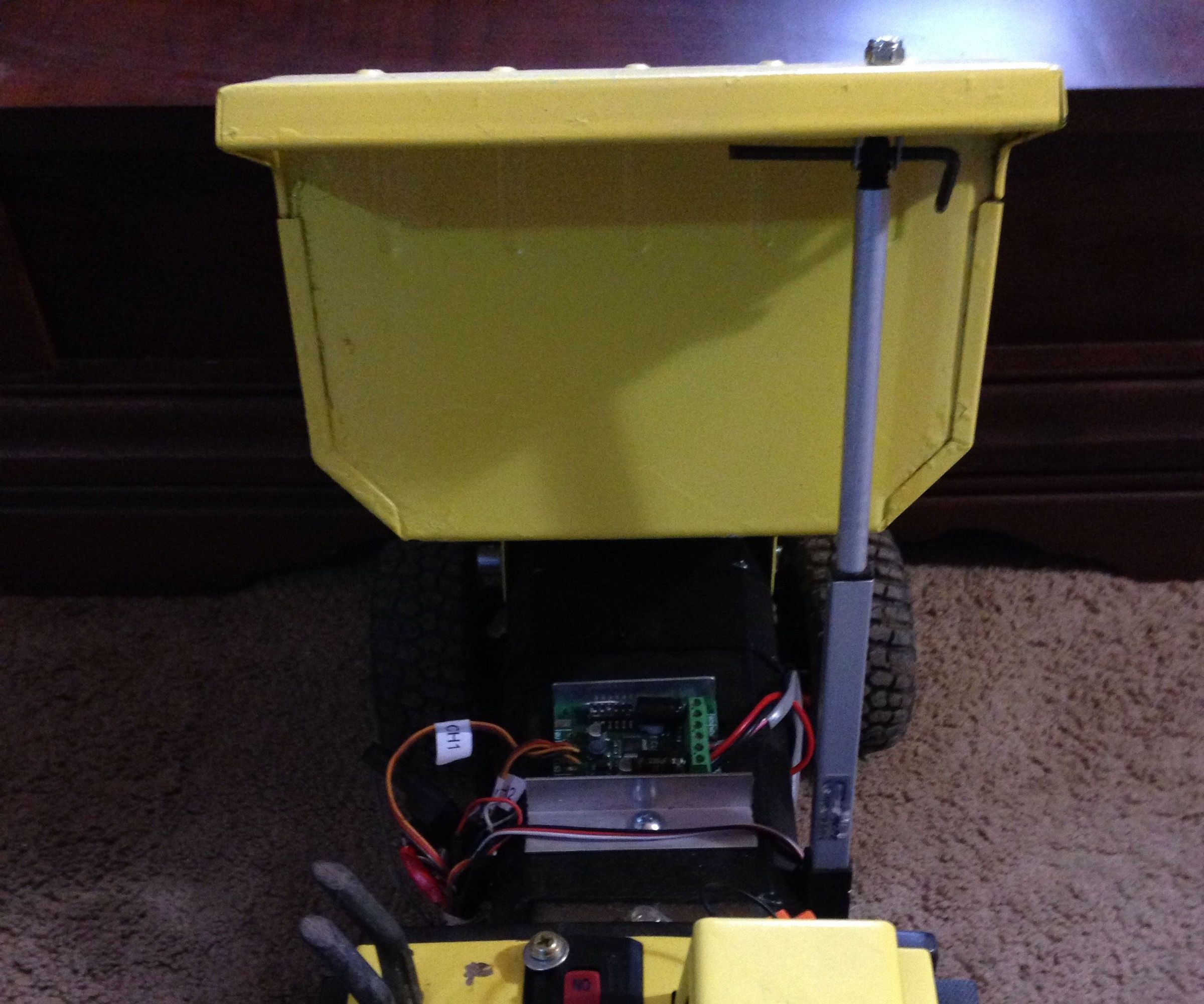 Rc Tonka Dump Truck Conversion With Quad Steering -Part 1 (with Solar Update to Come)