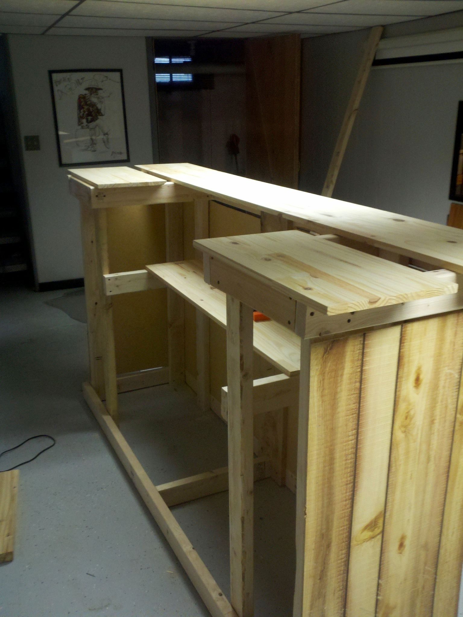 My First Home Bar Build Instructables