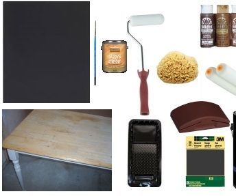 Faux Granite Table