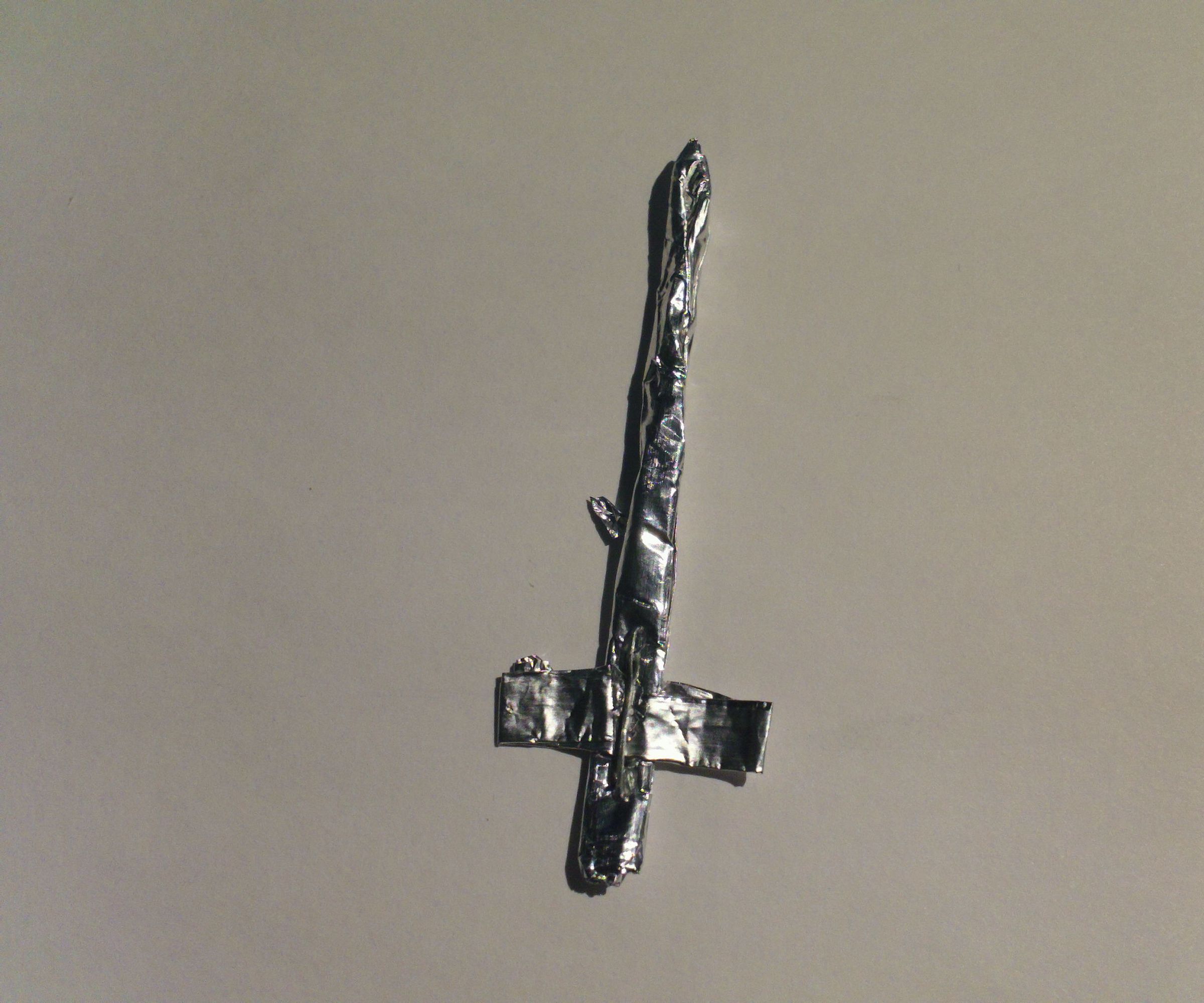 Mini Tinfoil Sword