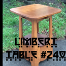 Heirloom Quality Quartersawn White Oak Limbert Table #240 w/ Authentic Ammonia Fumed Finish