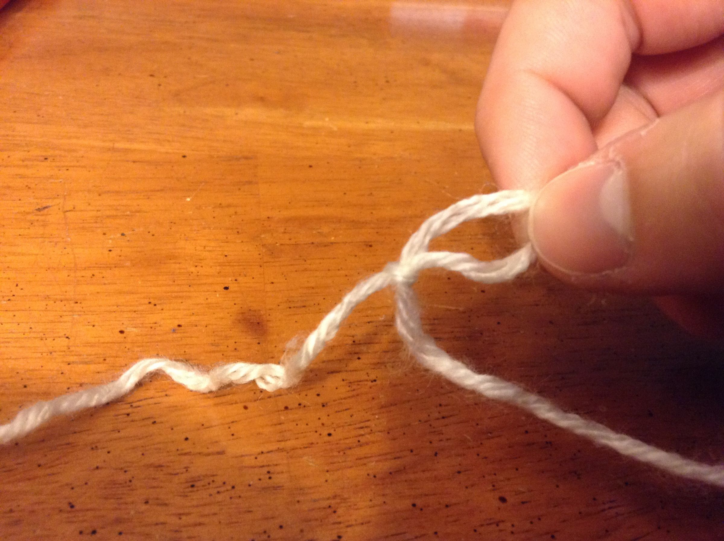 Knitting Casting on (The Loop Method) 3 Steps Instructables
