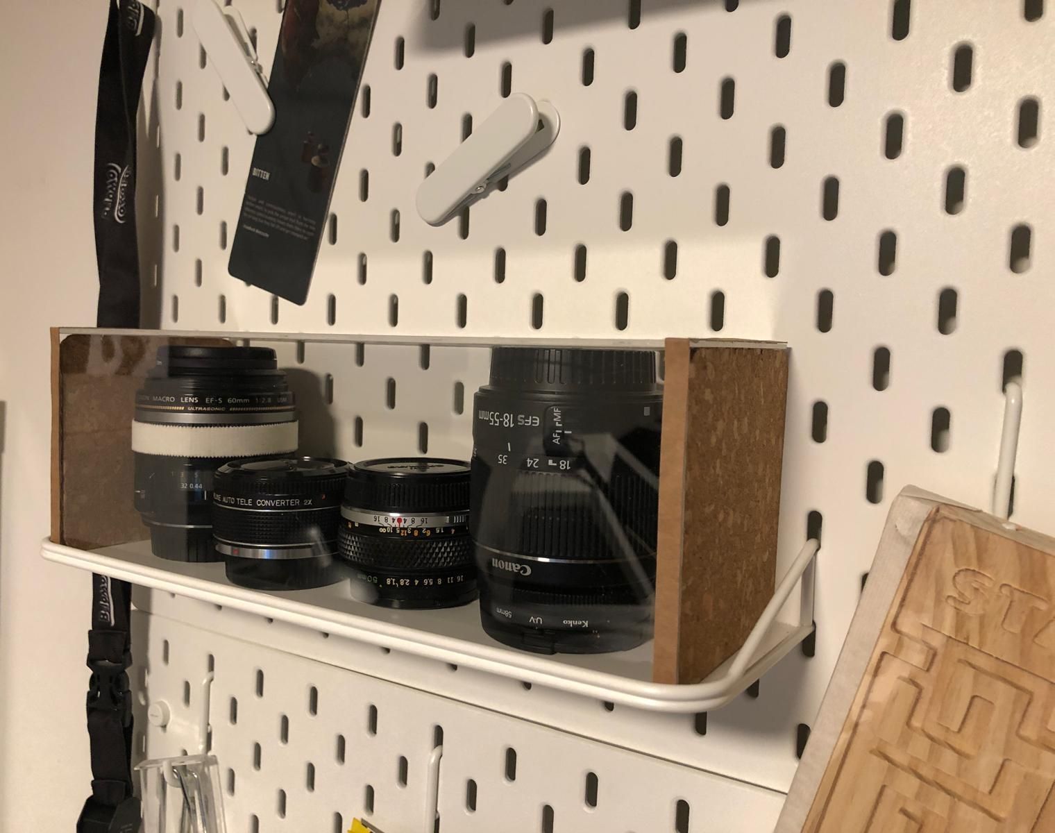 Easy and Cheap Display Cover for Ikea Display SKÅDIS Shelf