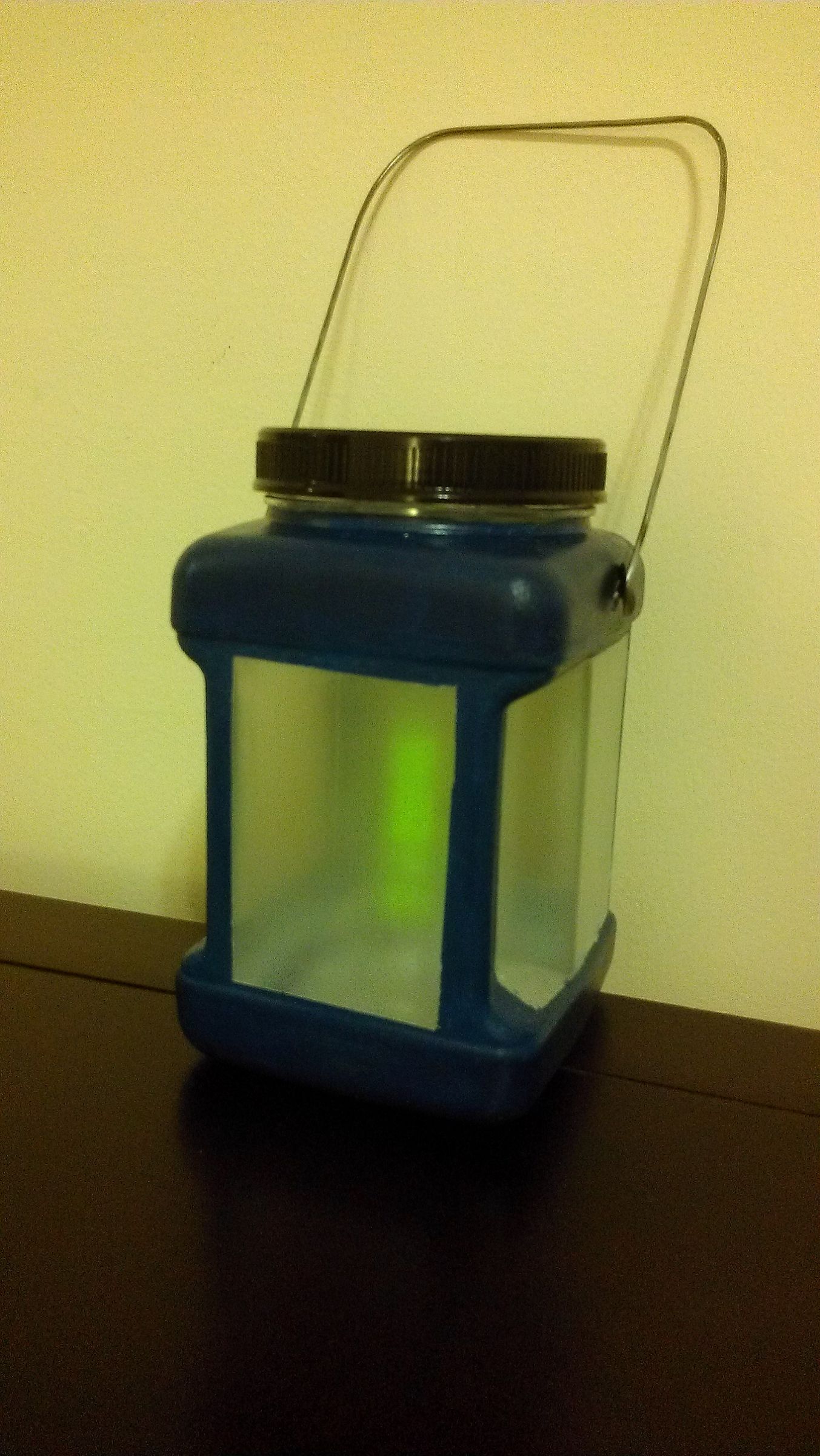 Railroad Lantern Halloween Basket