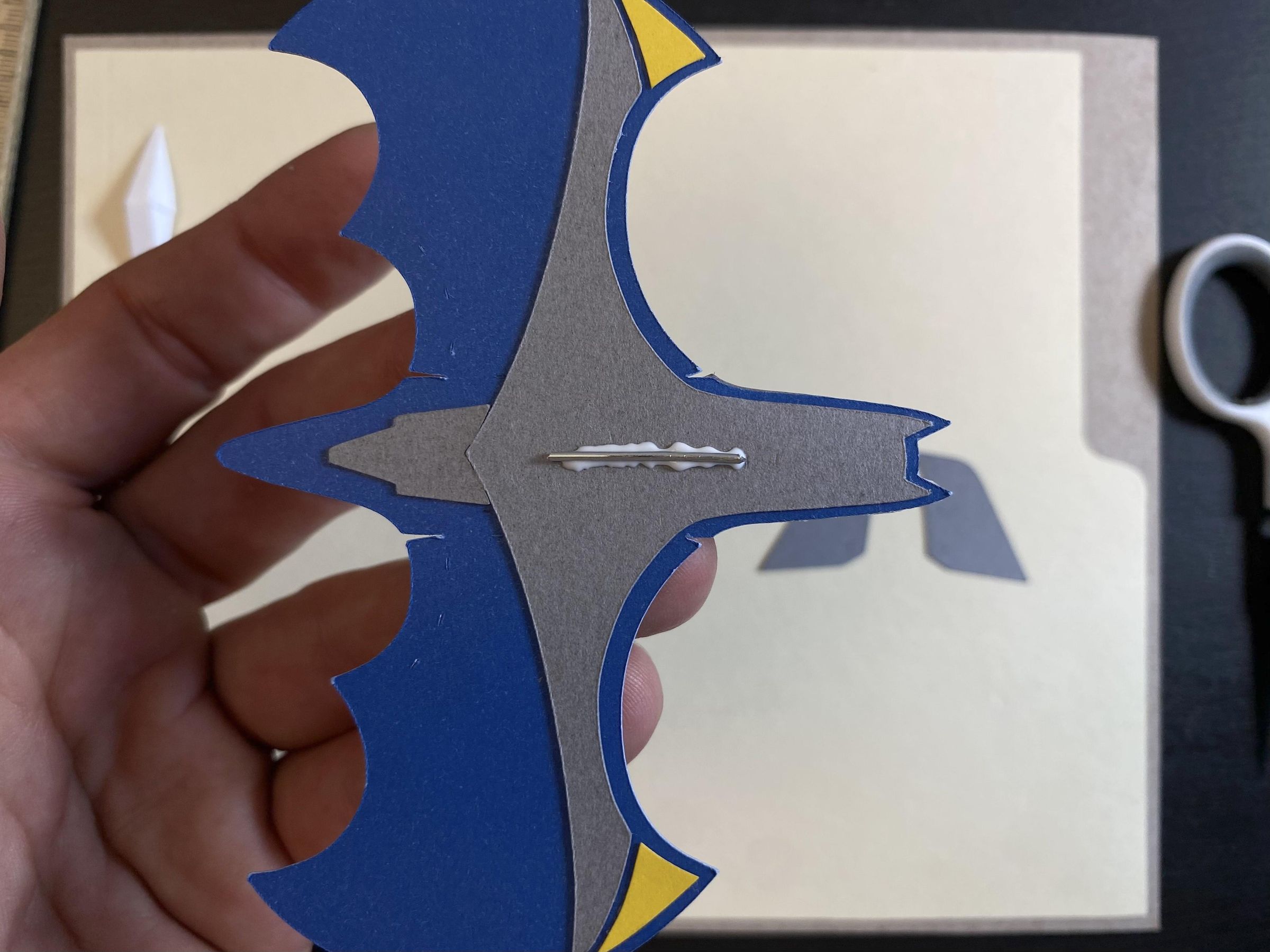 Batwing Card Stock Glider : 8 Steps (with Pictures) - Instructables