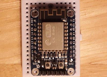 Solder Headers on the Huzzah ESP8266
