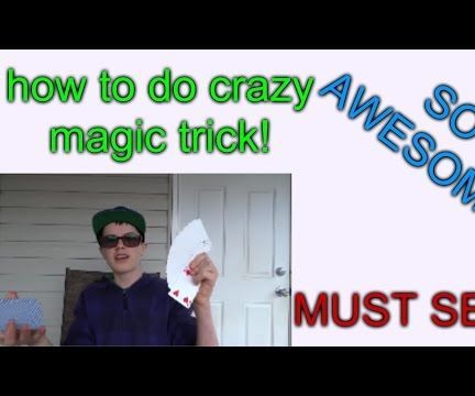 How to Do a Awesome Magic Trick With Cards!