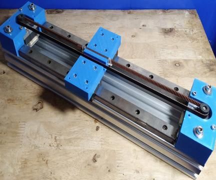 DIY XY Linear Rail Slide CNC Double Moltor Homemade Laser