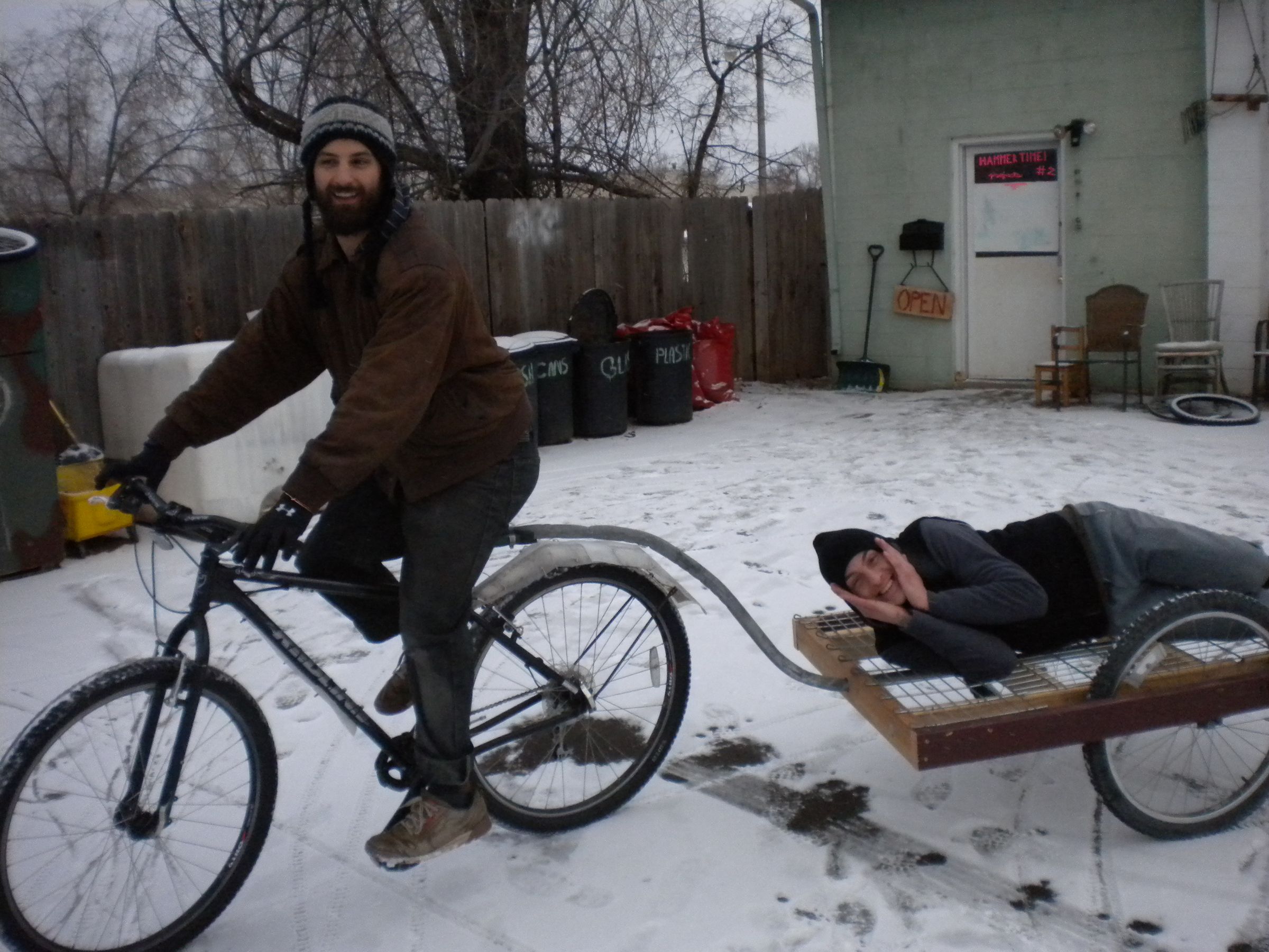 Hammer Time! Bike Trailer