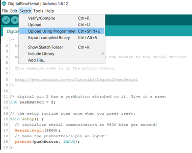 Edit the Bootloader File, Burn the Bootloader, and Upload Your Sketch