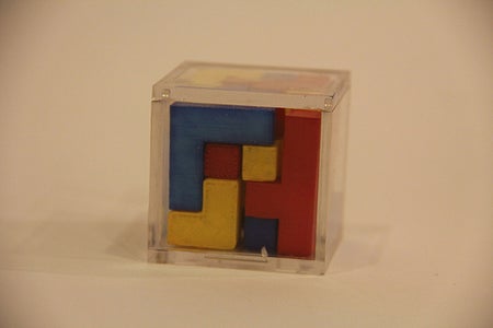 3D Printed Tetris Cube