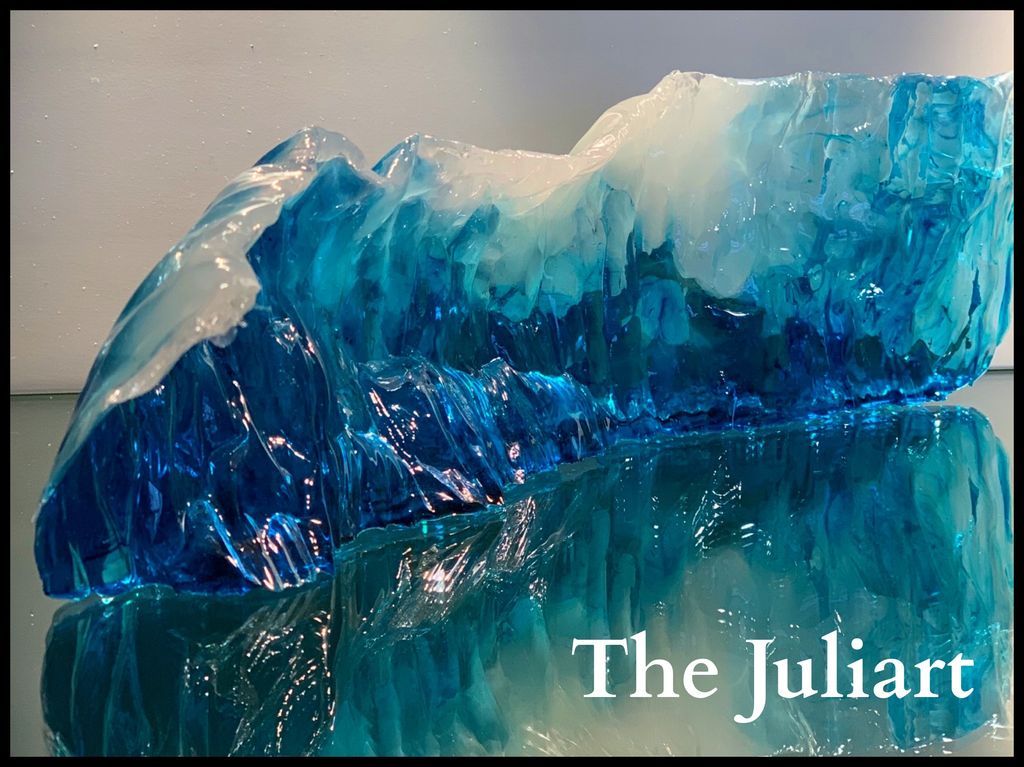 3D Resin Wave 4 Steps