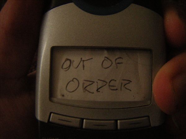 Out of Order