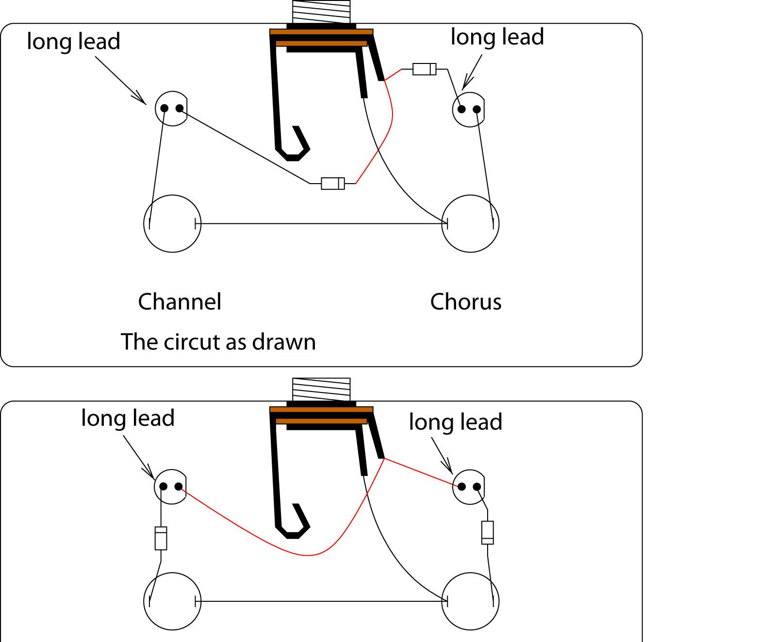 Fender Princeton Chorus Switchfoot Pedal