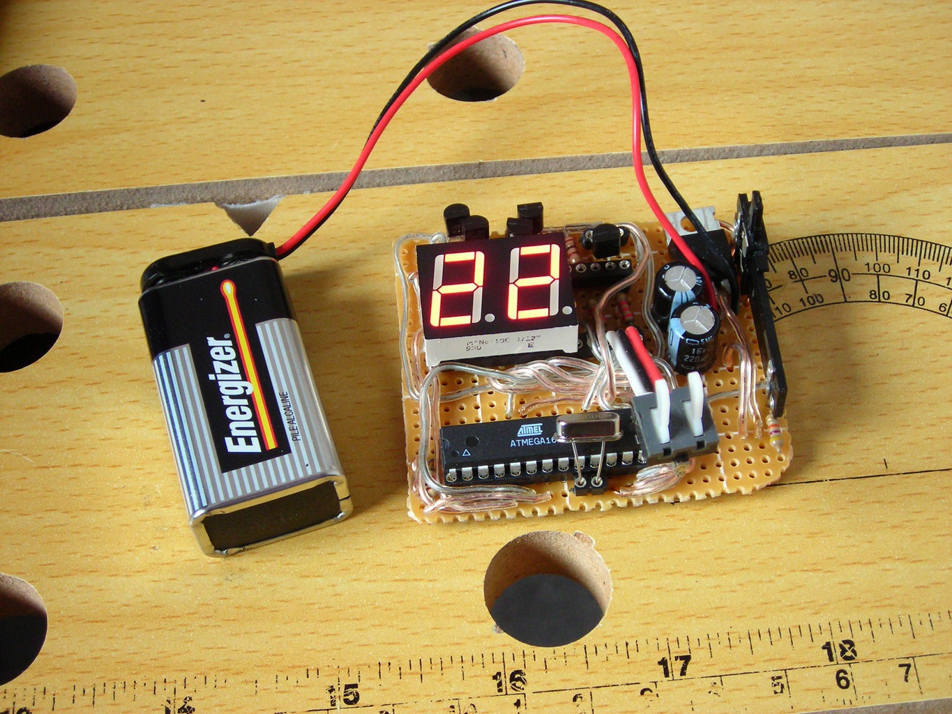 Multifunction Digital Thermometer : 5 Steps (with Pictures) Circuit Diagram
