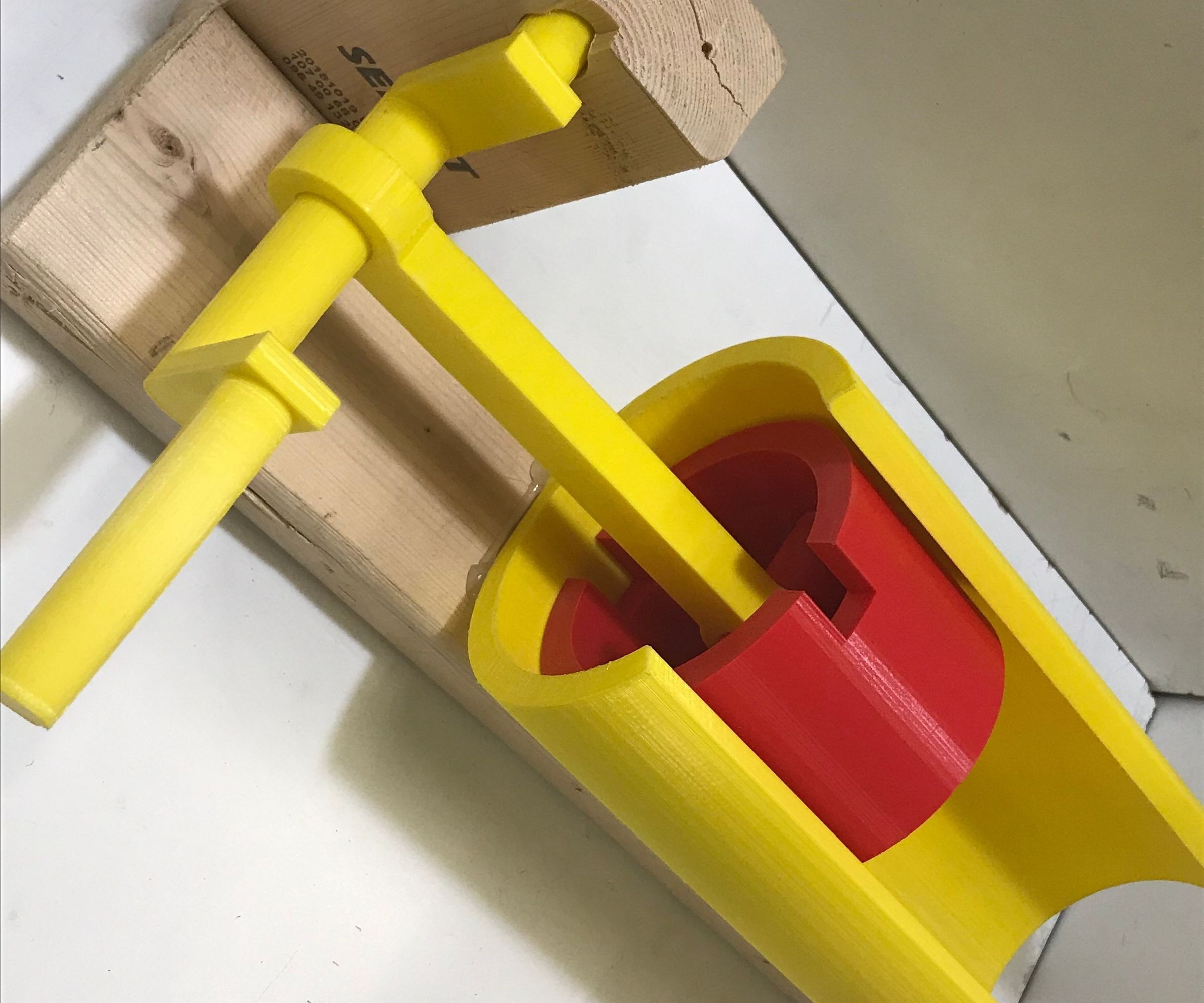 Moving Piston Display