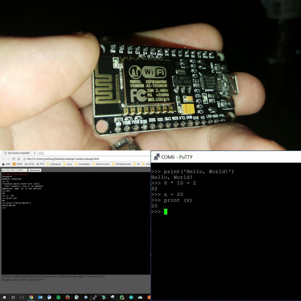 The Super Easy Micropython ESP8266 Windows Guide. No Guesswork Required ...