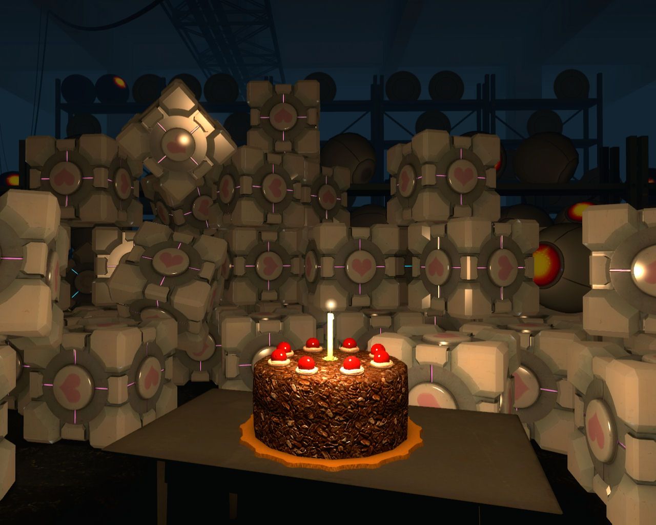 Portal 2 Cake