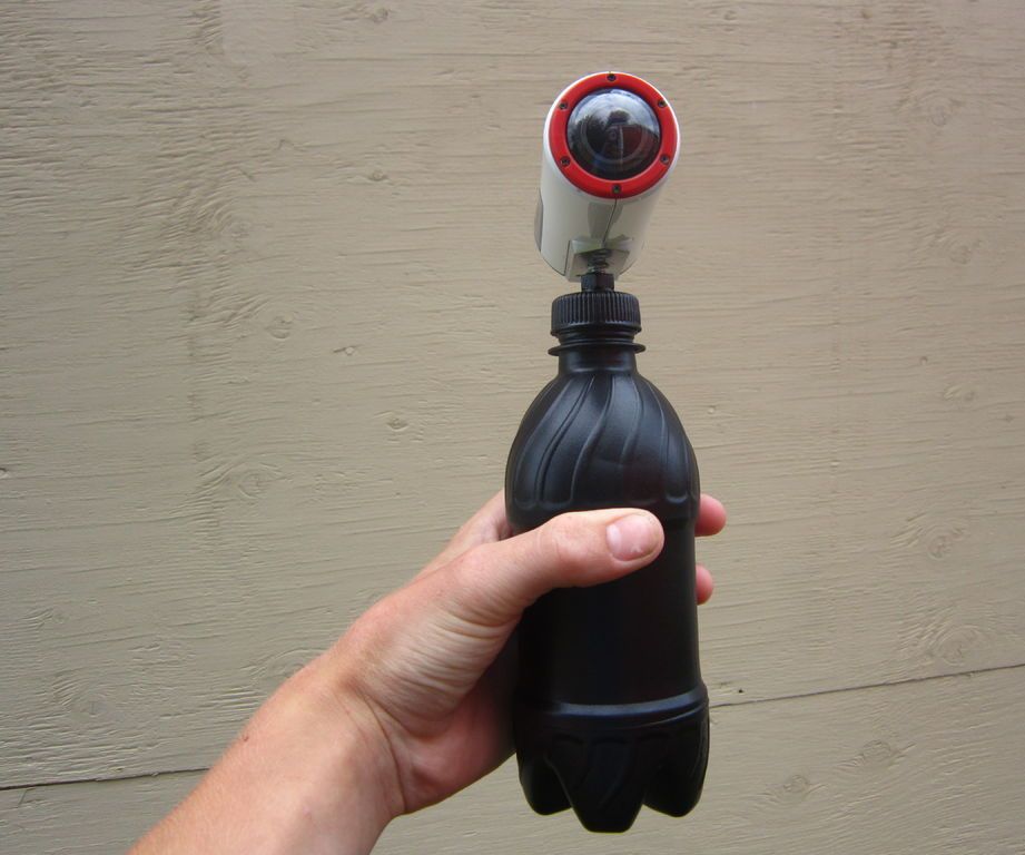 Soporte flotante para una cámara impermeable