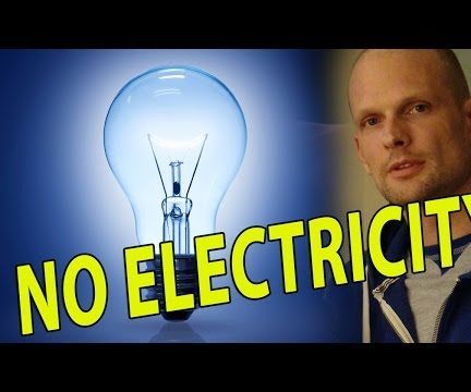 LIGHT a BULB WITHOUT ELECTRICITY 