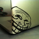 Stencil-Like Vinyl Transfer For Laptops