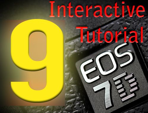 Advanced Lens Diffusion Canon 7D  Video Mode Interactive Tutorial