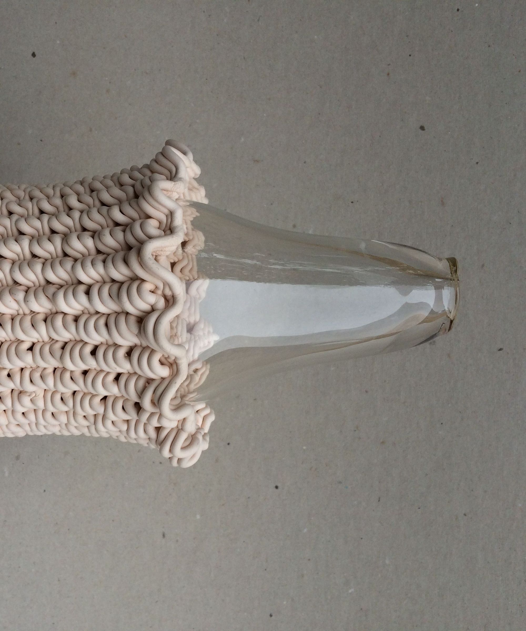 3D Printed Clay and Glass Blowing