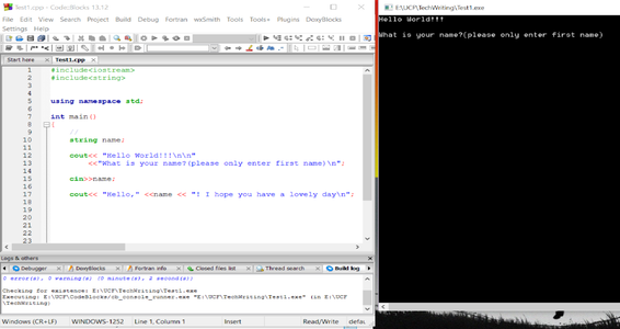 How to Download Code Blocks and Write a Hello World Program in C++ : 50 ...