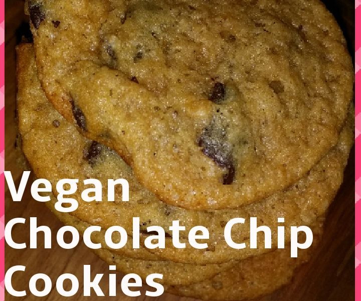Easy Vegan Chocolate Chip Cookies