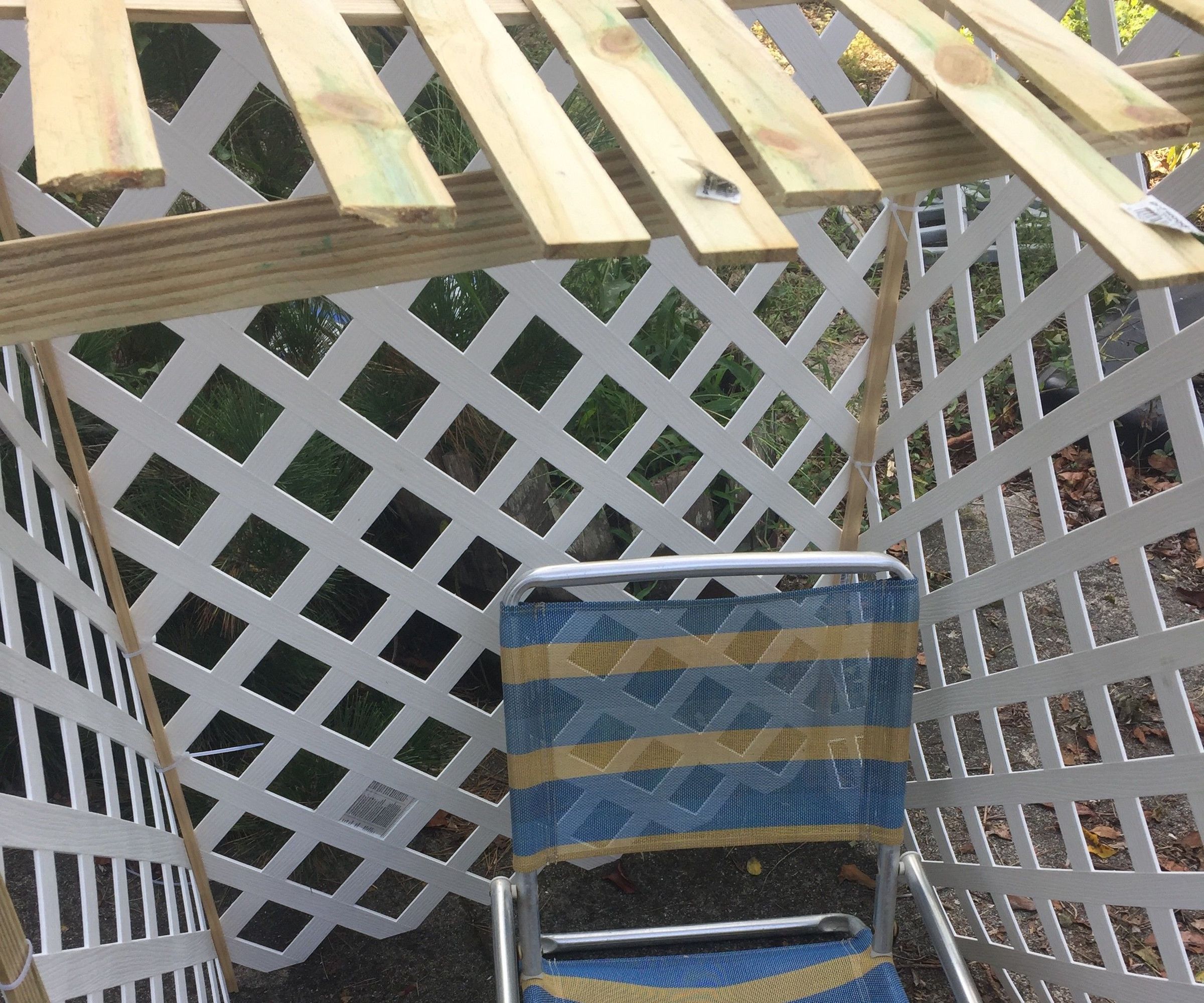 DIY One-man Sukkah for the Road for $30