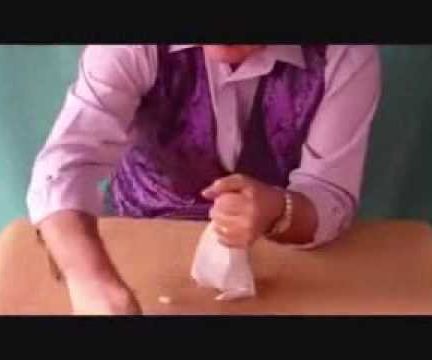 Cut & Restored Hankerchief -  Magic Trick Revealed