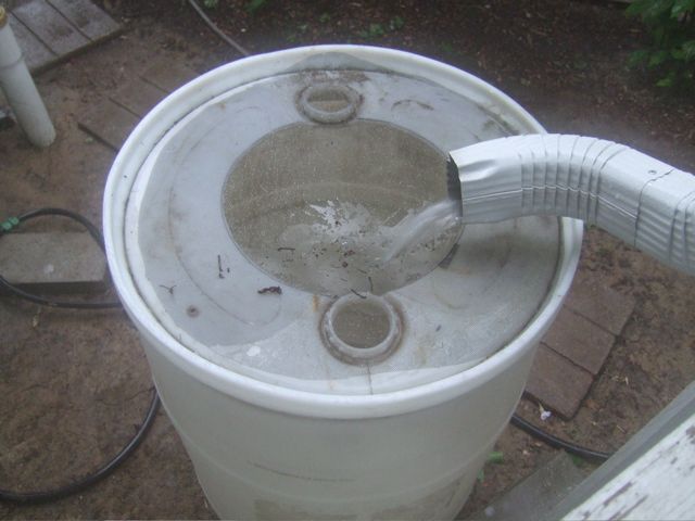 Need Free Water?  Build a Rain Barrel