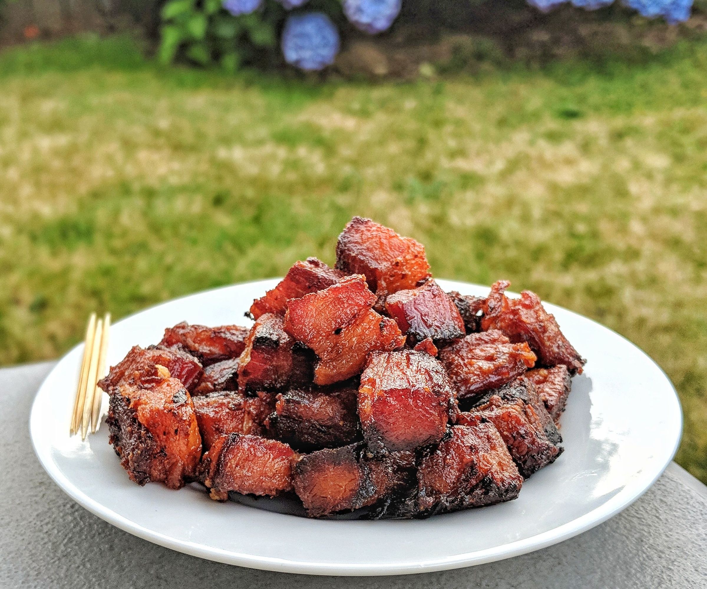 Pork Belly 'Bacon' Burnt Ends